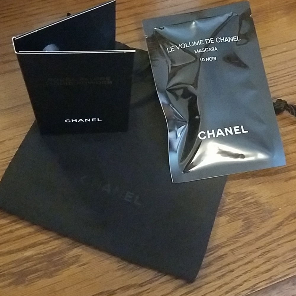 Chanel Pouch, Mascara & Liquid Lip Powder